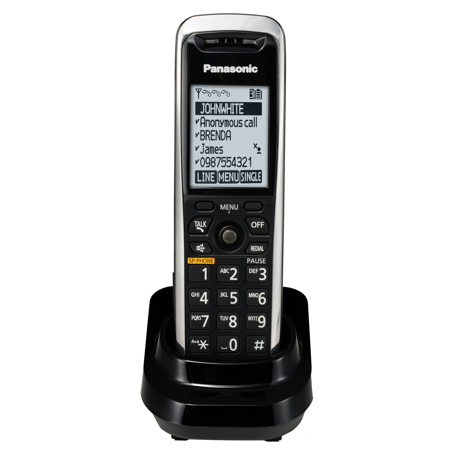 Panasonic KX-TPA50B09 SIP DECT телефон купить. Цена по запросу в  интернет-магазине Multisip.